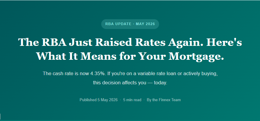RBA Cash Rate announcement May 2026